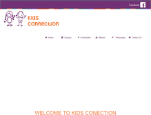 Tablet Screenshot of kidsconnectionfun.com